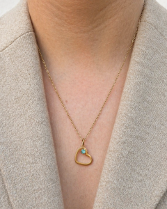 OPEN-HEARTED IN LIGHT BLUE