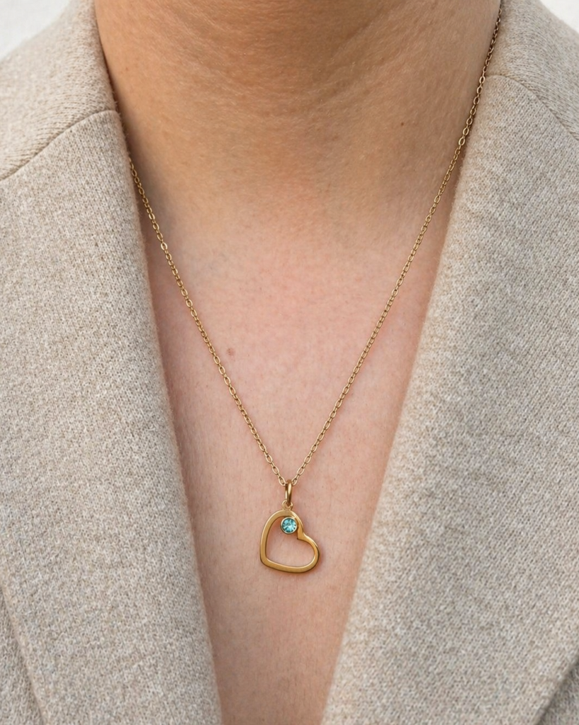 OPEN-HEARTED IN LIGHT BLUE